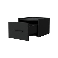 Wenge Wall-Mounted Floating Nightstand