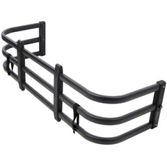 Truck Bed Extender, Aluminum Retractable Tailgate Extender,59.25"-72.25" Adjustable Length,Black