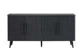 Sideboard in Charcoal Gray