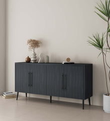 Sideboard in Charcoal Gray