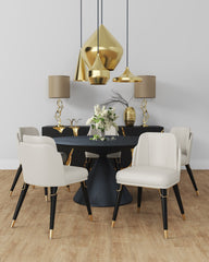 Dining Chair in Cream