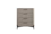 4 Drawer Chest - Taupe