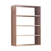 Devi Oak Wall Mounted Wood Closet System