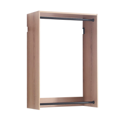 Devi Oak Wall Mounted Wood Closet System