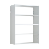 Devi White Wall Mounted Wood Closet System