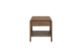 Waterfall End Table - Latte