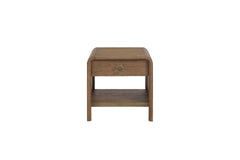 Waterfall End Table - Latte