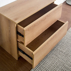 Devi Oak Wood Closet System