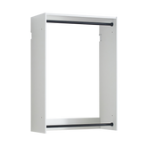 Devi White Wall Mounted Wood Closet System