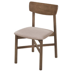 Svenstra Natural Walnut Dining Side Chair (Set of 2)