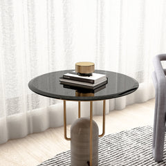 24" Inch Round Tempered Glass Table Top Black Glass 2/5 Inch Thick Beveled Polished Edge(old SKU:W1265118640)