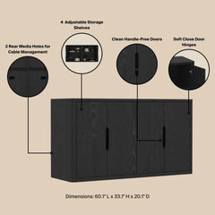 Sideboard in Black