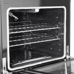 30 in Gas Range Oven 4 Sealed Burners Convection Oven in Stainless Steel