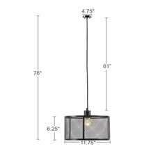 Metal Mesh Pendant