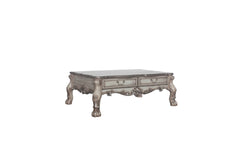 Dresden Vintage Bone White Finish Coffee Table