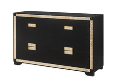 LIVELY BLACK/GOLD DRESSER