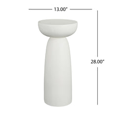 Magnesium Oxide Plant Stand, 28 Inch