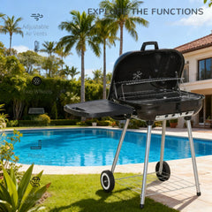 22" Charcoal Barbecue Grill
