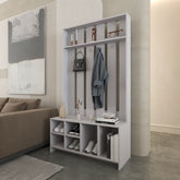 Hall Tree Murphy, Living Room, Concrete Gray