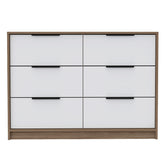 4 Drawer Double Dresser Maryland, Bedroom, Pine / White