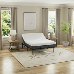 Black Head Up Only Queen Adjustable Bed Base