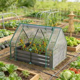 2-in-1 Raised Planter Greenhouse,Raised Garden Bed,Planter Raised Bed
