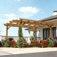 Arched Design Pergola,Outdoor Gazebo Grape Trellis