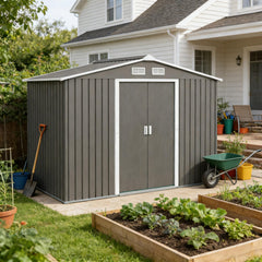 Garage Tool Shed,Large Outdoor Storage Shed