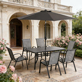 Outdoor Dining Table and Chairs Set,8 Pieces Patio Furniture Set