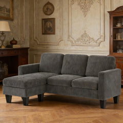 Conversation Sectional Sofa,Nordic Style Sofa,L Shaped Couch