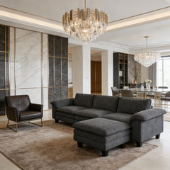 Luxury Sectional Sofa,L Shaped Couch,Conversation Couch