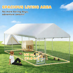 19.7' x 7.5' x 7.5'Outdoor Dog Kennel