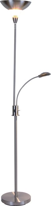 Torch lamp with LED reading light
