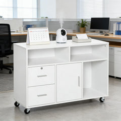 Mobile Storage Cabinet,Printer Stand Unit,Office Storage Cabinet