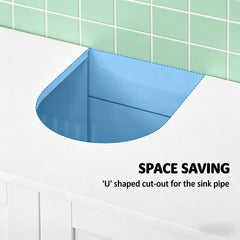 Home Bathroom Cabinet,Under Sink Pedestal Storage Cabinet