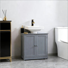 Modern Style Pedestal Sink Storage Cabinet,Bathroom Under Sink Cabinet