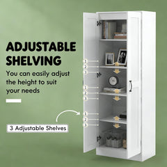 Family Storage Cabinet,Kitchen Pantry Cabinet,Freestanding Storage Cabinet