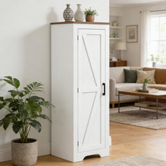Living Room Floor Pantry Cabinet,Accent Cabinet,Freestanding Storage Cabinet