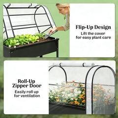 Elevated Plant Boxs,Raised Garden Bed,Flower Boxs