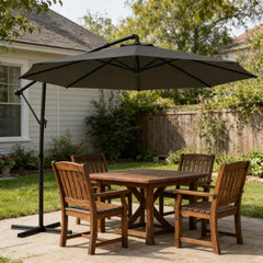 Large Garden Umbrella,Outdoor Hanging Cantilever Umbrella