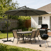 Modern Style Outdoor Hanging Cantilever Umbrella,Patio Umbrella