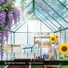 Convenient Walk-in Greenhouse,Adjustable Roof Greenhouse
