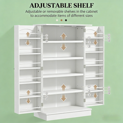Nordic Style Kitchen Cupboard,Kitchen Sideboard Cabinet,Kitchen Pantry Cabinet