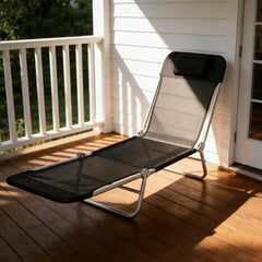 Convenient Tanning Chair,Folding Chaise Lounge Chair