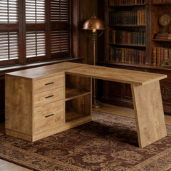 Corner Writing Desk,L-Shaped Office Desk,Computer Desk
