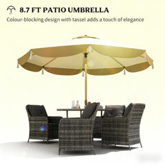 Vented Patio Table Umbrella,Outdoor Umbrella,Patio Umbrella