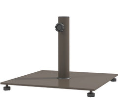 Metal Umbrella Stand Base,Heavy Duty Patio Umbrella Holder with Adjustable Foot Pads,Square Patio Umbrella Base