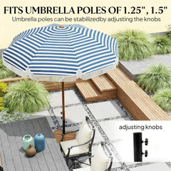 Outdoor Umbrella Base,Patio Umbrella Base,Concrete Heavy Duty Umbrella Base