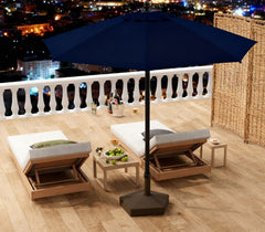 Outdoor Umbrella Stand Base,Round Patio Umbrella Base Holder,Heavy Duty Outdoor Umbrella Stand Base