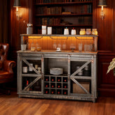 Farmhouse Wine Cabinet,Coffee Bar Cabinet,for Your Home